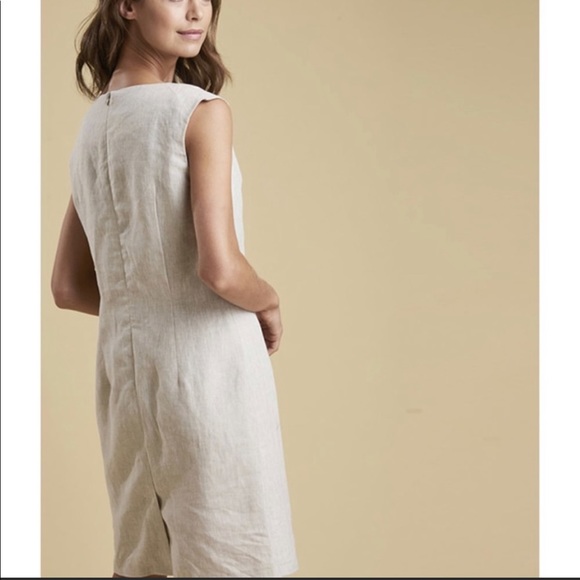 Barbour Kirkwall Linen Dress US 4 / New with tags - Picture 2 of 16